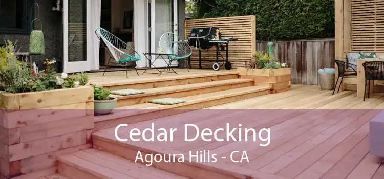 Cedar Decking Agoura Hills - CA