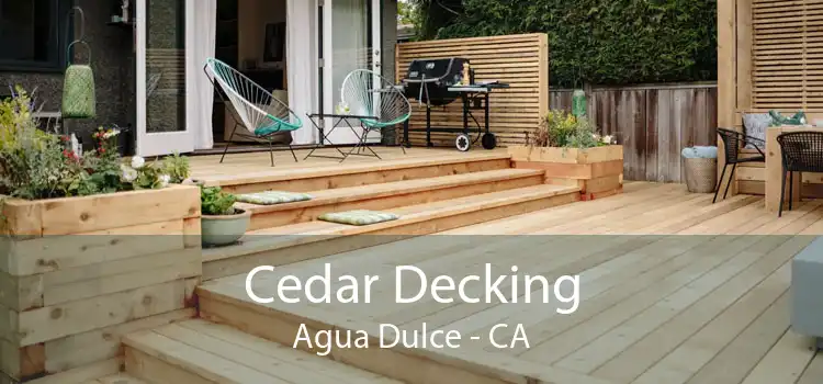 Cedar Decking Agua Dulce - CA