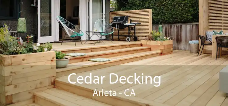 Cedar Decking Arleta - CA