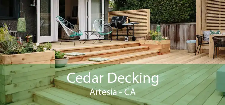 Cedar Decking Artesia - CA