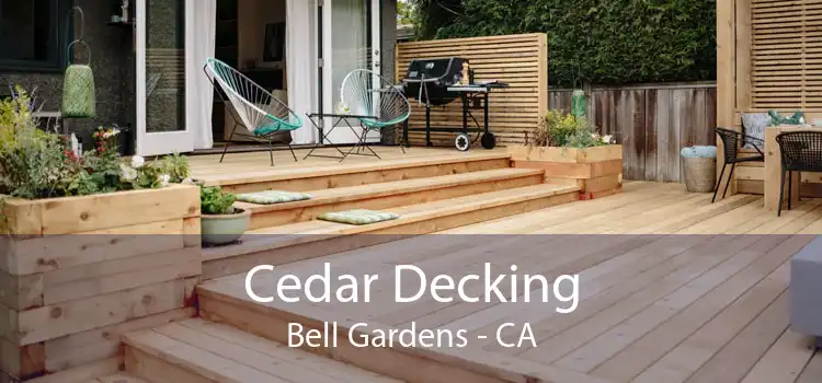 Cedar Decking Bell Gardens - CA