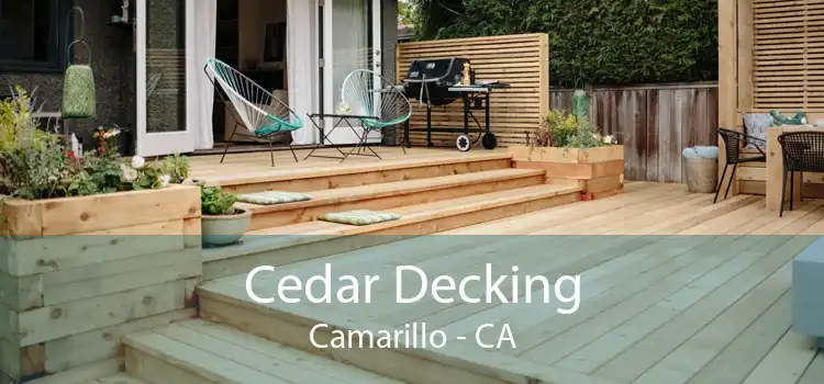 Cedar Decking Camarillo - CA