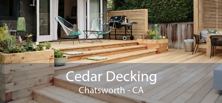 Cedar Decking Chatsworth - CA