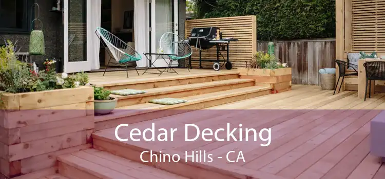 Cedar Decking Chino Hills - CA