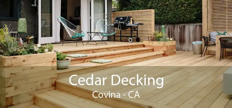 Cedar Decking Covina - CA