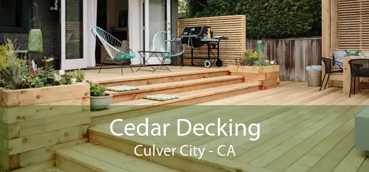 Cedar Decking Culver City - CA