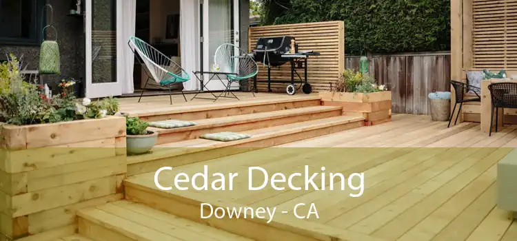 Cedar Decking Downey - CA