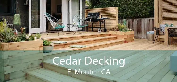 Cedar Decking El Monte - CA