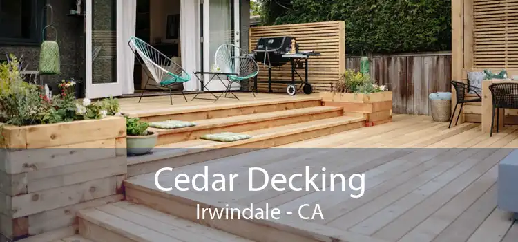 Cedar Decking Irwindale - CA