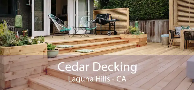 Cedar Decking Laguna Hills - CA