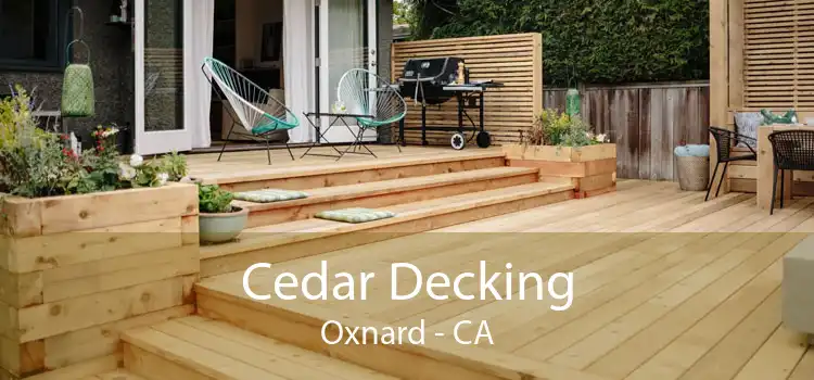 Cedar Decking Oxnard - CA