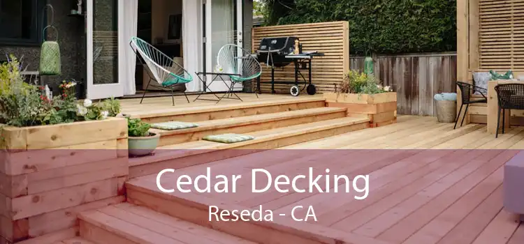 Cedar Decking Reseda - CA