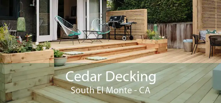 Cedar Decking South El Monte - CA