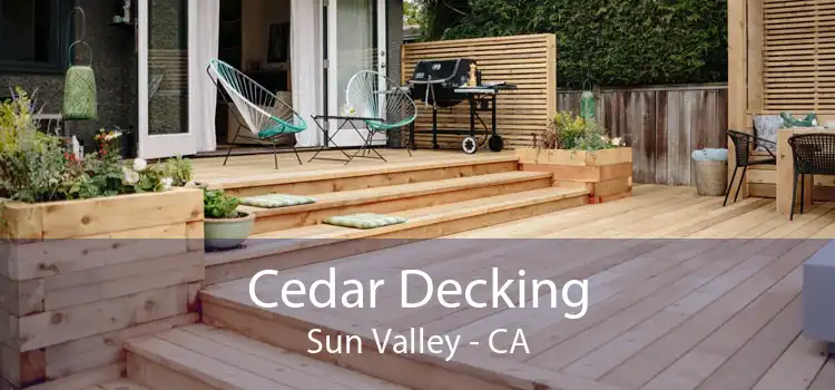 Cedar Decking Sun Valley - CA