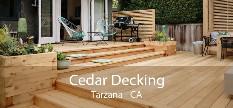 Cedar Decking Tarzana - CA