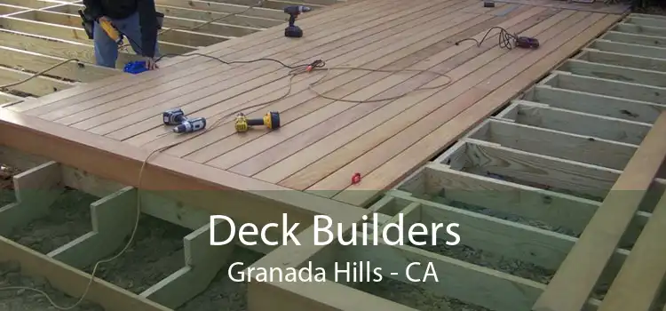 Deck Builders Granada Hills - CA