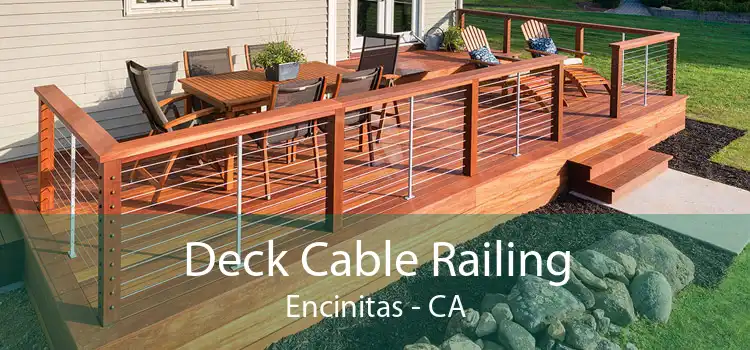 Deck Cable Railing Encinitas - CA