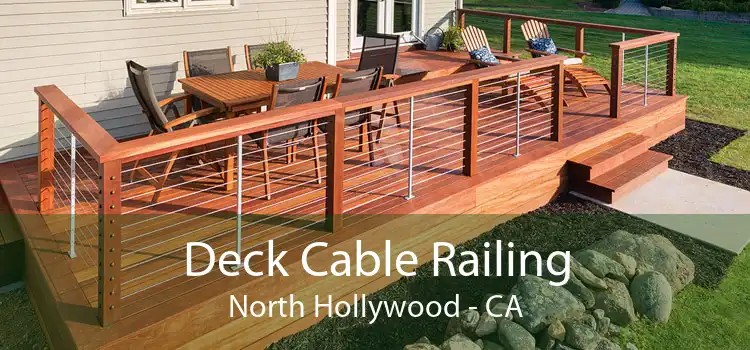 Deck Cable Railing North Hollywood - CA