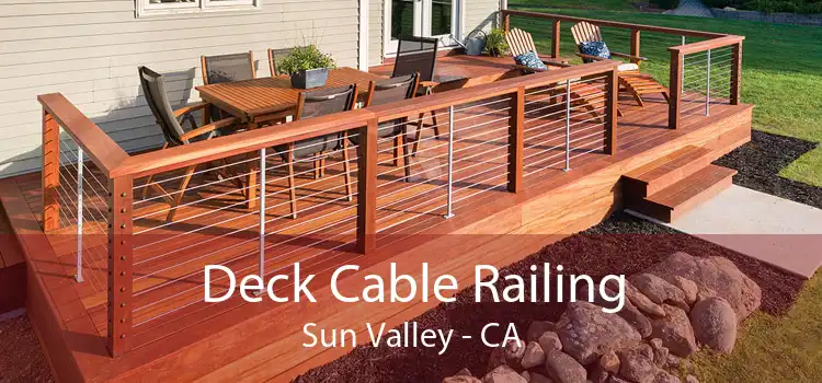 Deck Cable Railing Sun Valley - CA