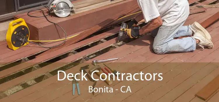 Deck Contractors Bonita - CA