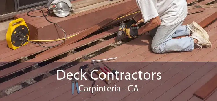 Deck Contractors Carpinteria - CA