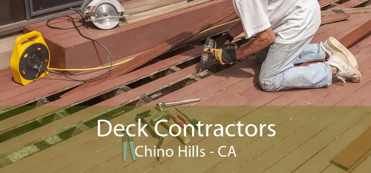 Deck Contractors Chino Hills - CA