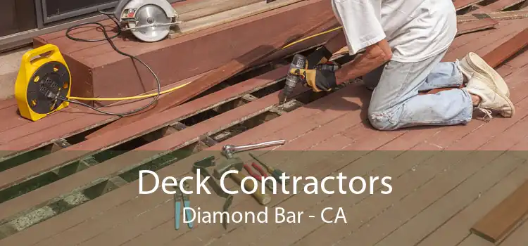 Deck Contractors Diamond Bar - CA