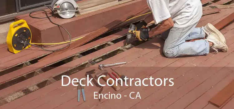 Deck Contractors Encino - CA