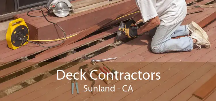 Deck Contractors Sunland - CA