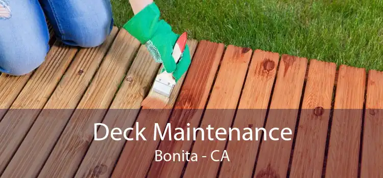 Deck Maintenance Bonita - CA