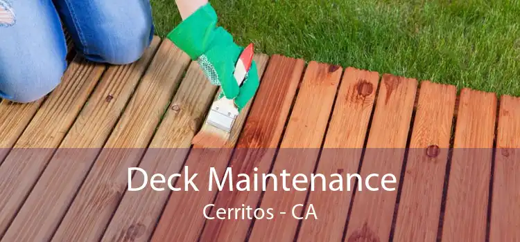 Deck Maintenance Cerritos - CA