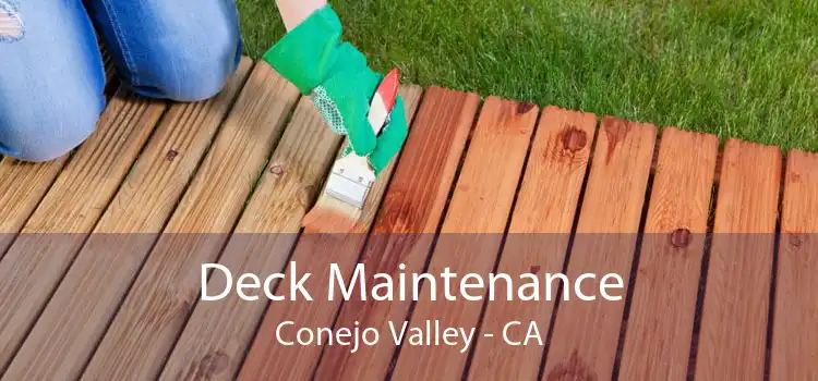 Deck Maintenance Conejo Valley - CA