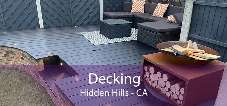 Decking Hidden Hills - CA