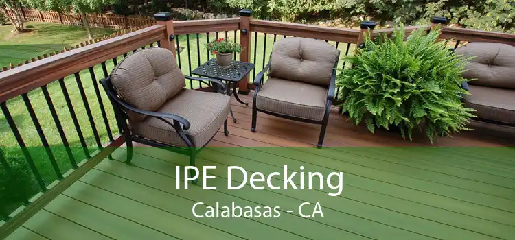 IPE Decking Calabasas - CA