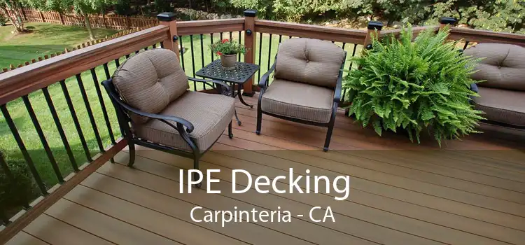 IPE Decking Carpinteria - CA