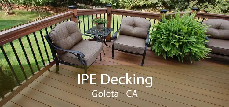 IPE Decking Goleta - CA