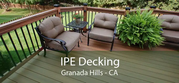 IPE Decking Granada Hills - CA