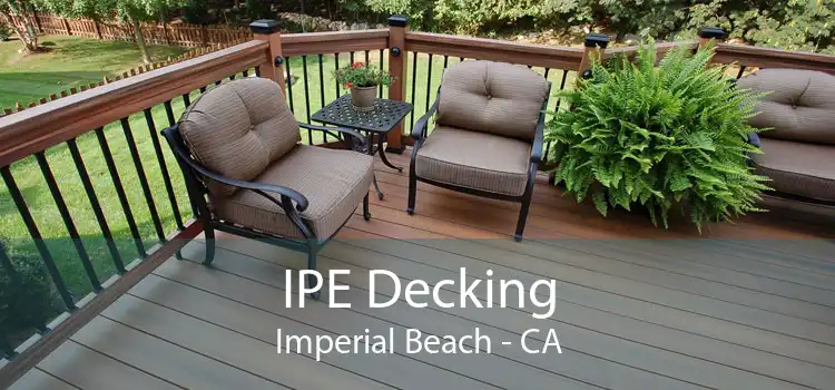 IPE Decking Imperial Beach - CA