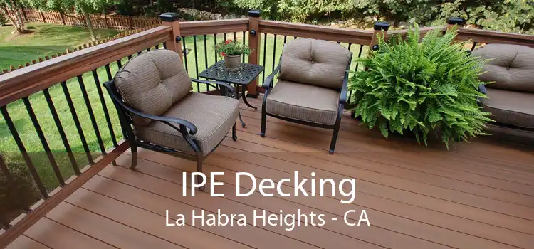 IPE Decking La Habra Heights - CA