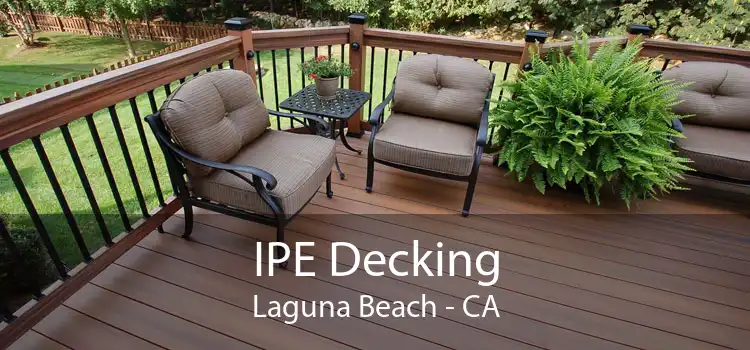 IPE Decking Laguna Beach - CA