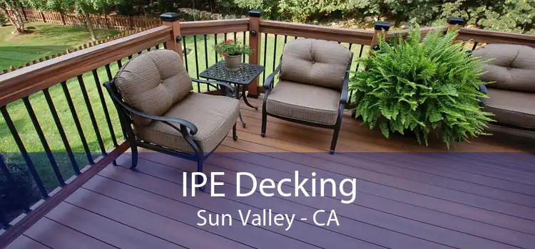 IPE Decking Sun Valley - CA