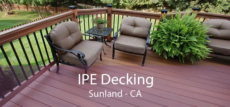 IPE Decking Sunland - CA