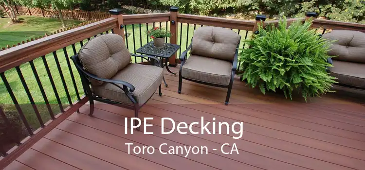 IPE Decking Toro Canyon - CA