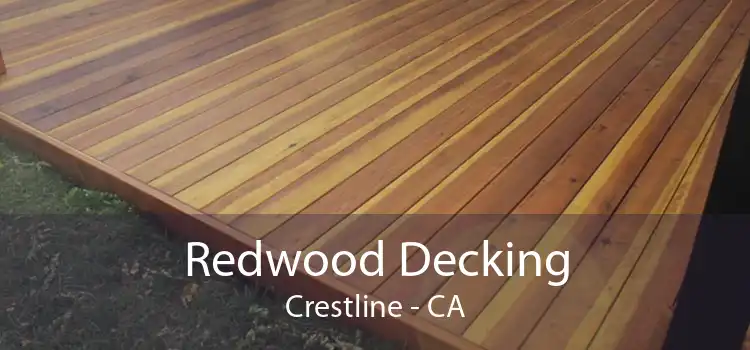 Redwood Decking Crestline - CA