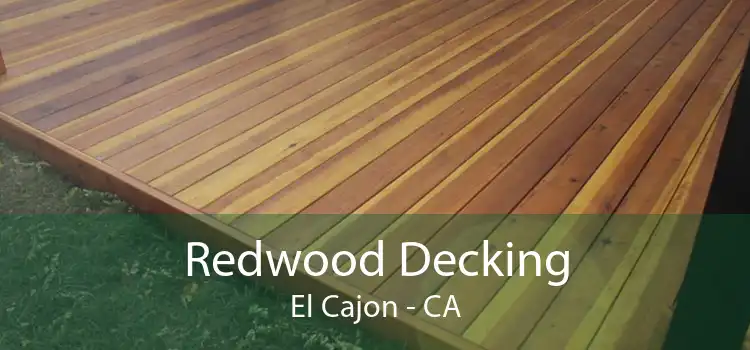 Redwood Decking El Cajon - CA