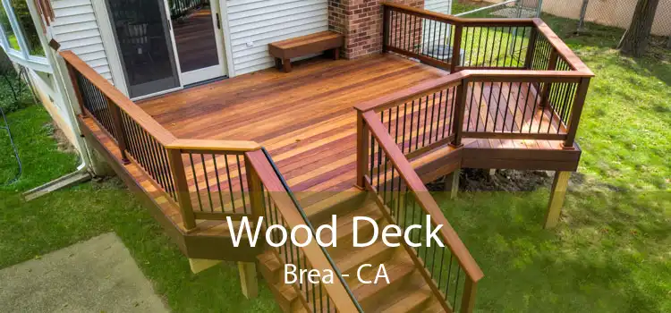 Wood Deck Brea - CA