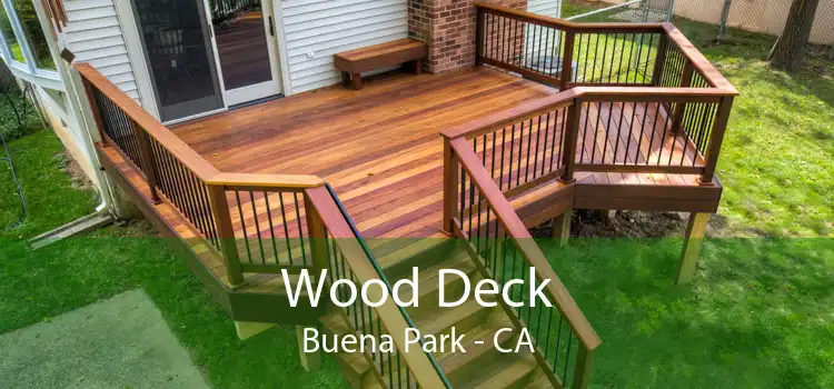 Wood Deck Buena Park - CA