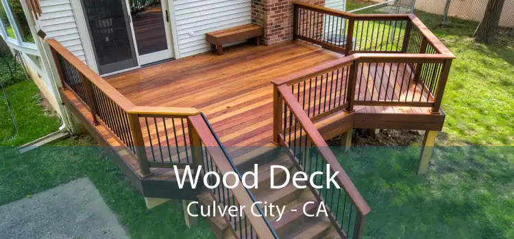 Wood Deck Culver City - CA