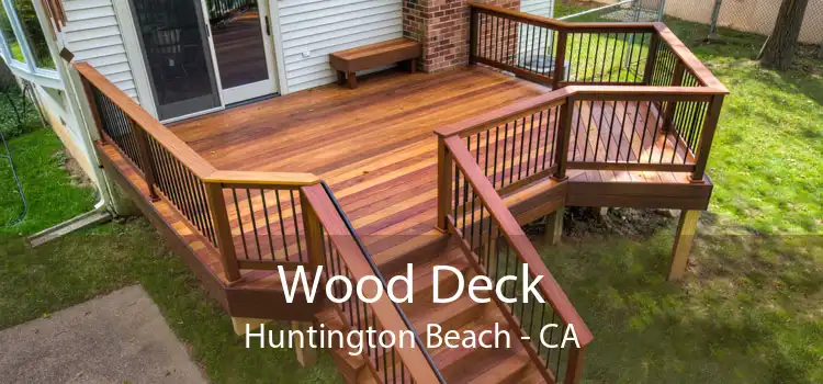 Wood Deck Huntington Beach - CA