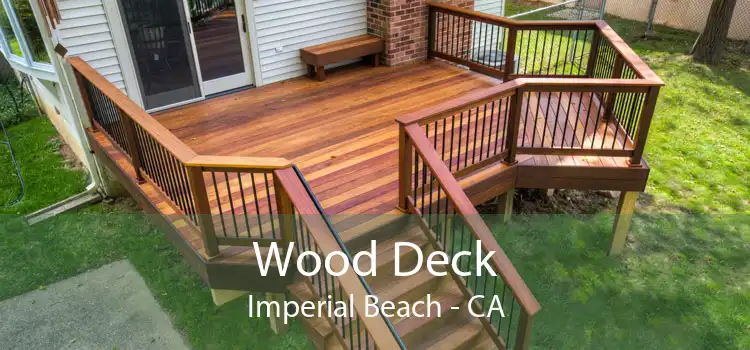 Wood Deck Imperial Beach - CA